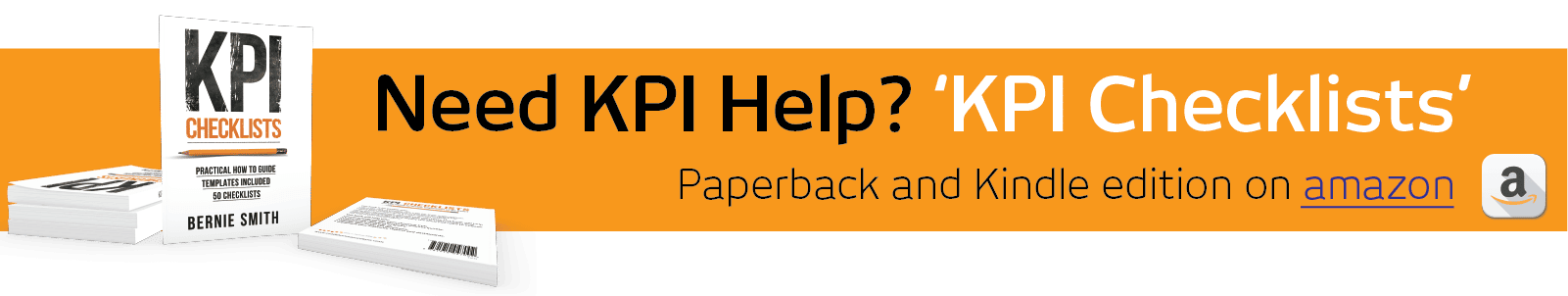 Need KPI help - KPI Checklists book