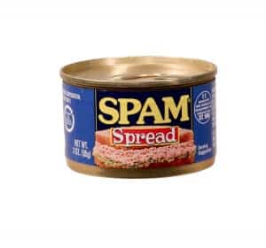 Tin of spam. Holds the key to report engagement