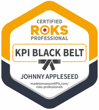 KPI Black Belt Badge