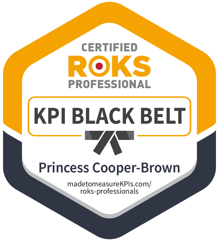 Princess Coper-Brown - Badge Black Belt