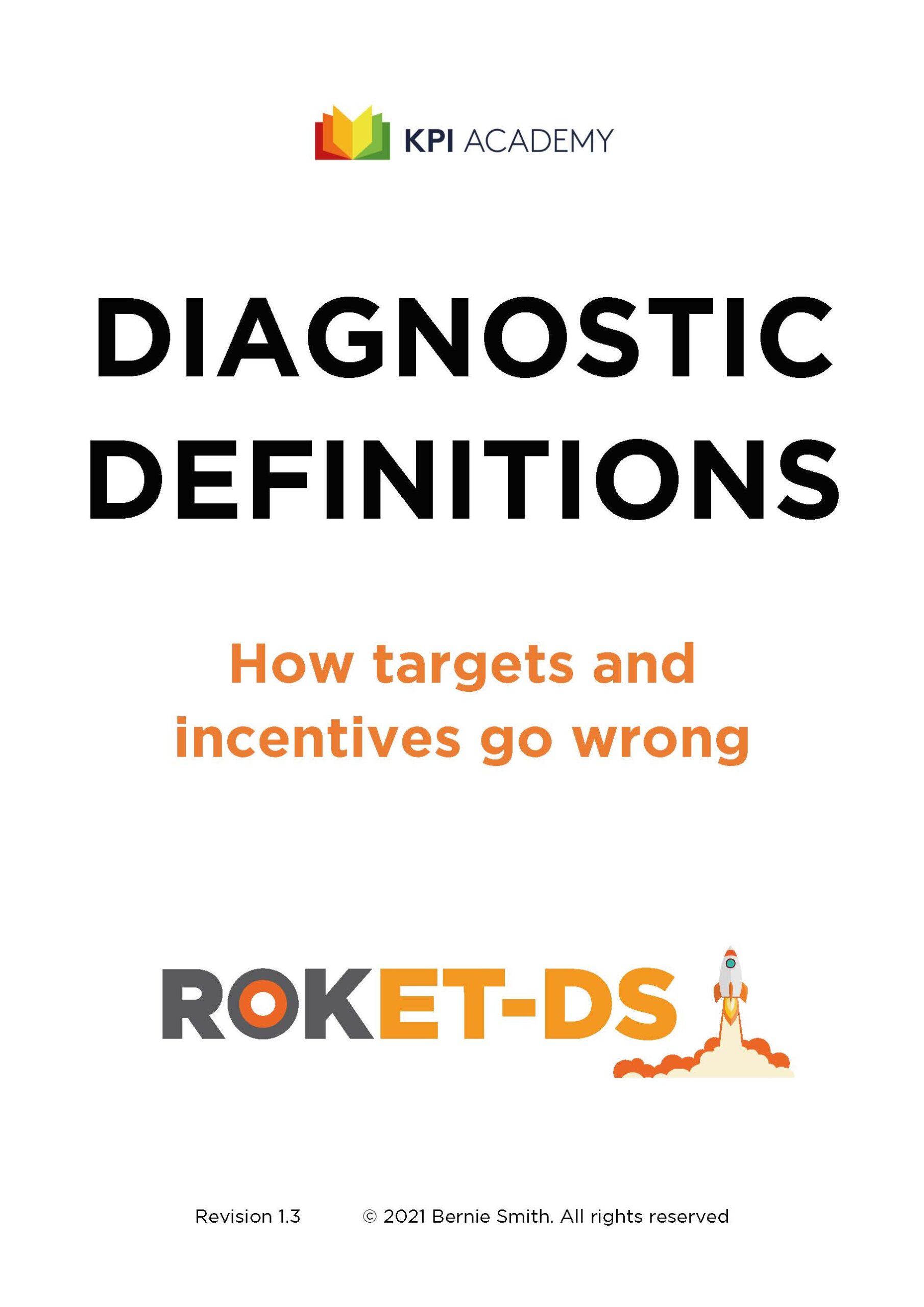 ROKET-DS How targets and incentives go wrong - download edition - cover image