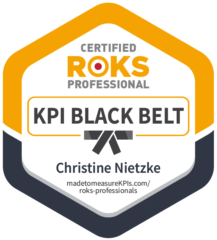 Christine Nietzke - ROKS KPI Black Belt