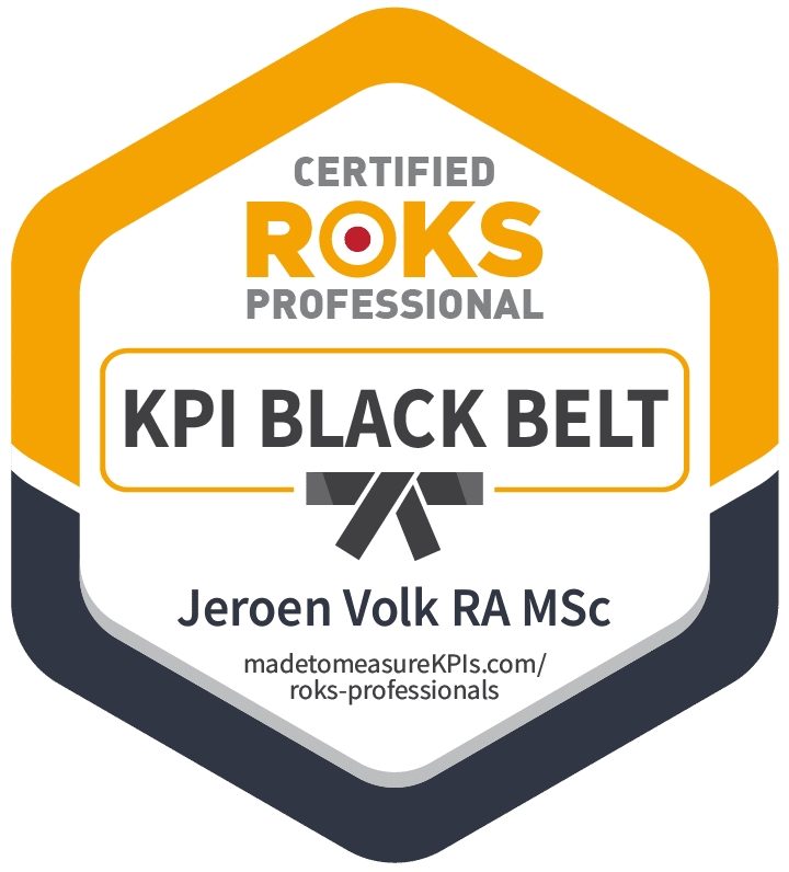 Jeroen Volk RA MSc - ROKS KPI Black Belt
