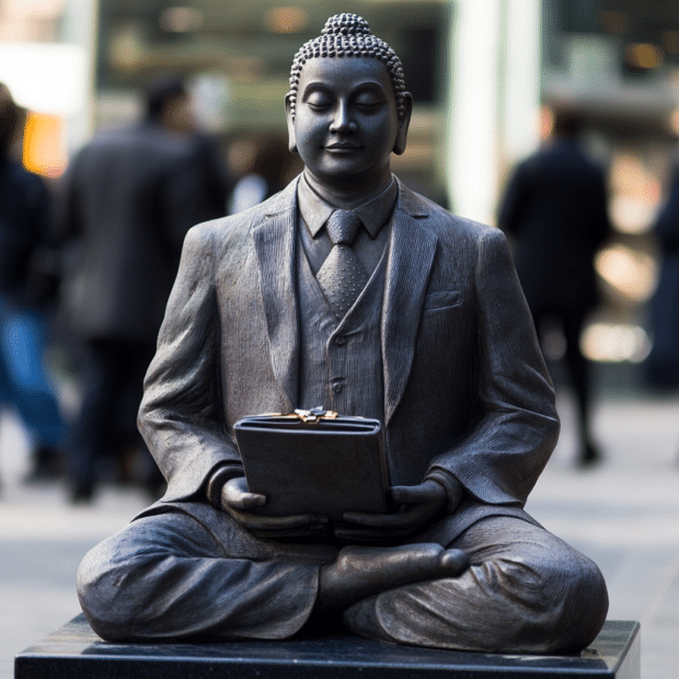 enlightened buddhist as a metaphor for the advantages of balanced scorecard