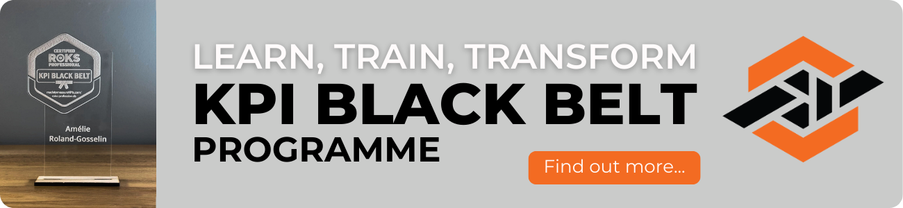 KPI Black Belt Banner
